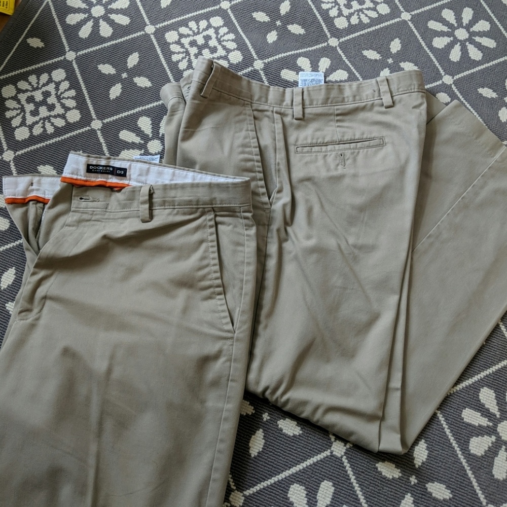 Dockers D3 36x29 light tan pants